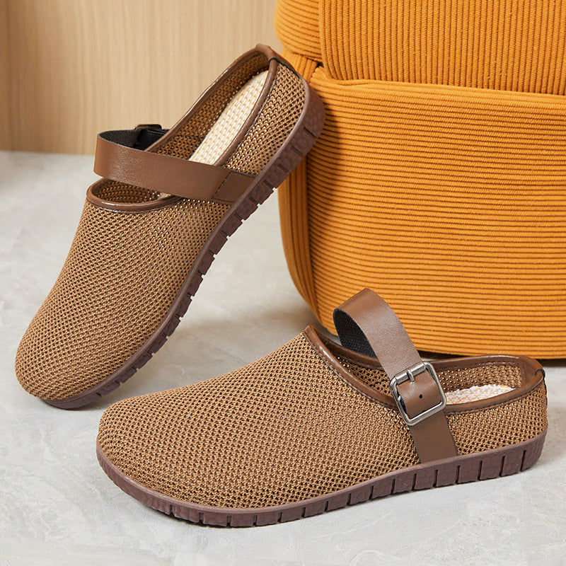 New Summer Women's Versatile Retro Soft Soled Sandals