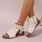 Summer women's belt buckle casual sandals