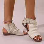 Summer women's belt buckle casual sandals