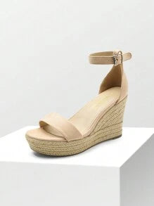 Women's Espadrilles Wedge Sandals Open Toe Comfortable Adjustable Ankle Strap sandals