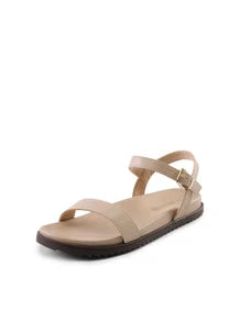 Women's Cute Open Toe One Band Arch Support Comfort Flat Sandals For Summer
