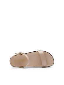 Women's Cute Open Toe One Band Arch Support Comfort Flat Sandals For Summer