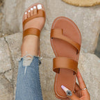 2026 Spring Women’s Outdoor Beach Soft Flat Shoes