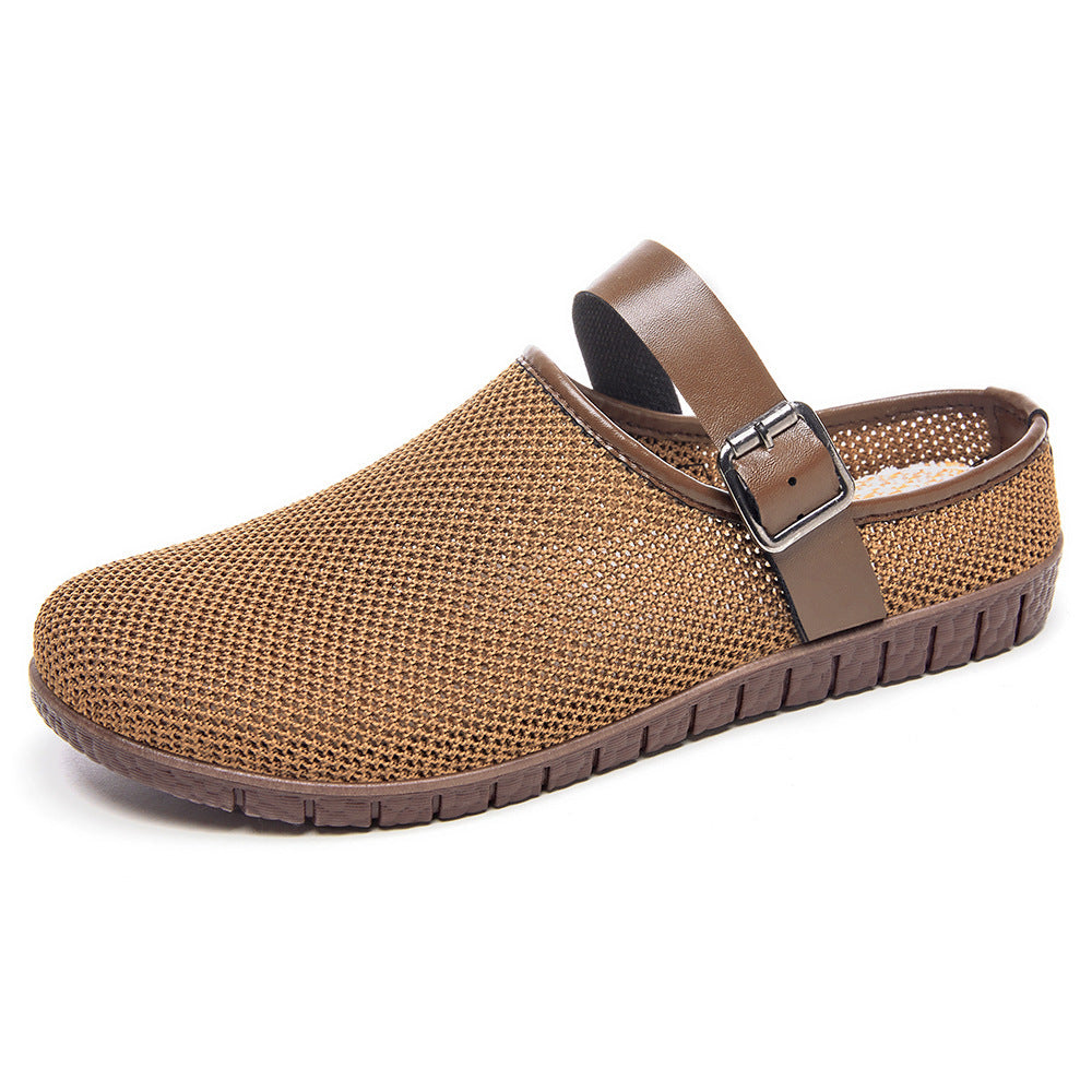 New Summer Women's Versatile Retro Soft Soled Sandals